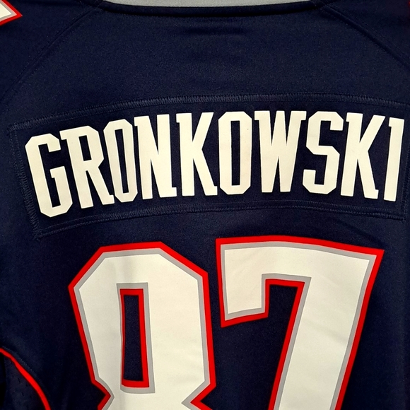 NE Patriots  #87 Rob Gronkowski NFL Jersey - Picture 2 of 7